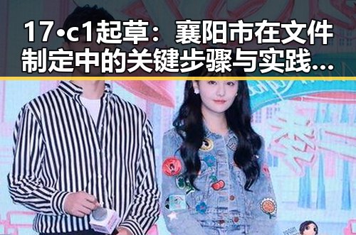 17·c1起草：襄阳市在文件制定中的关键步骤与实践探索