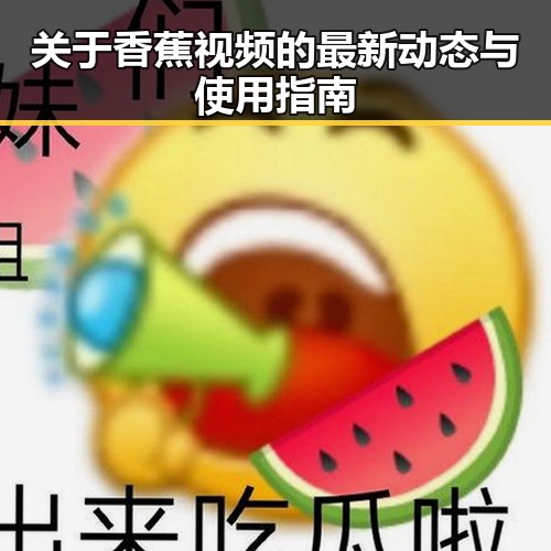关于香蕉视频的最新动态与使用指南