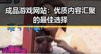 成品游戏网站：优质内容汇聚的最佳选择