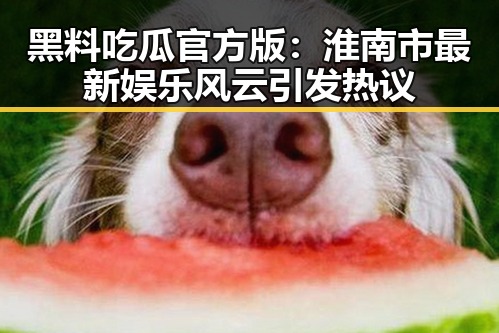 黑料吃瓜官方版：淮南市最新娱乐风云引发热议
