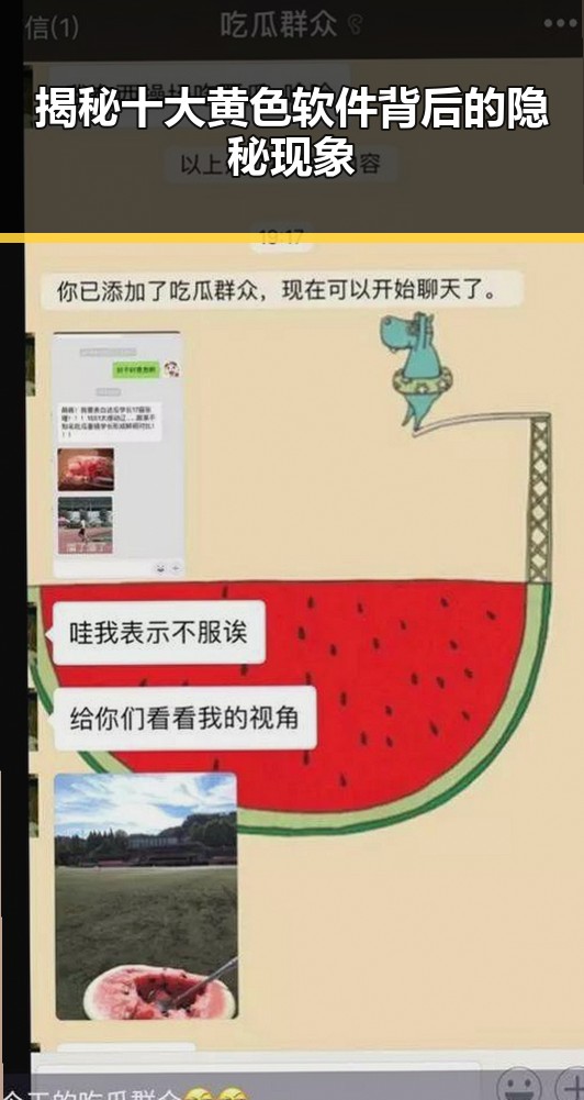 揭秘十大黄色软件背后的隐秘现象