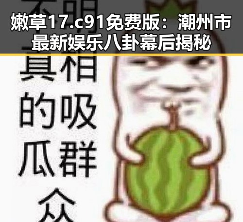 嫩草17.c 91免费版：潮州市最新娱乐八卦幕后揭秘