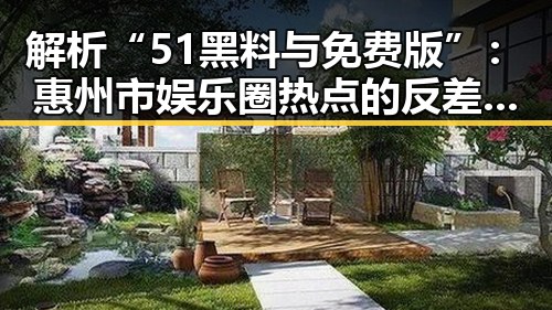 解析“51黑料与免费版”：惠州市娱乐圈热点的反差与争议